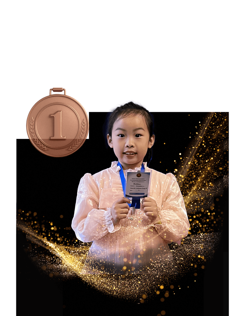 Michelle Li, bronze medalist at Golden Melody International Music Competition 2025